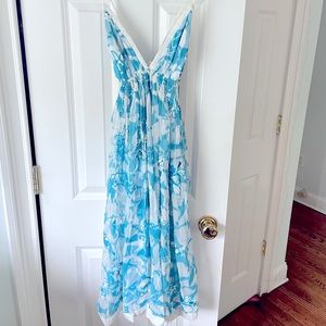 Vintage Letarte Blue Ocean Dress
